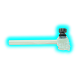 Glass Pipe Skull 13cm