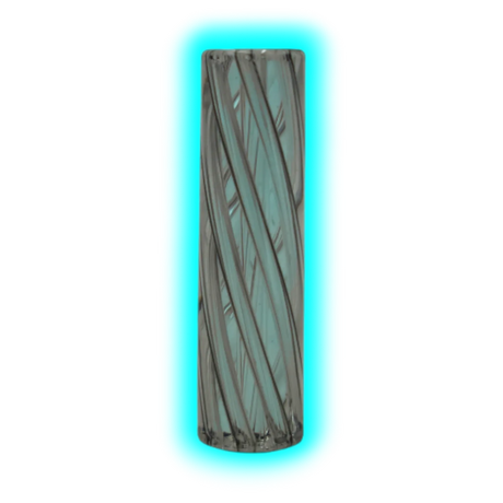 Glass Spiral Filter Black 8mm (x3)