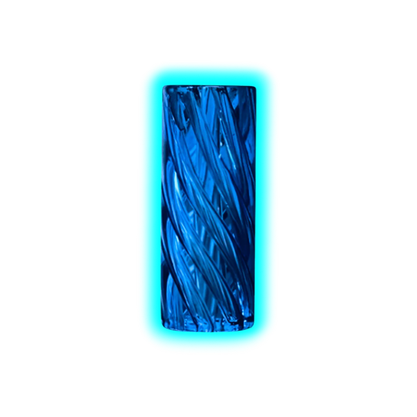 Glass Spiral Filter Blue 10mm