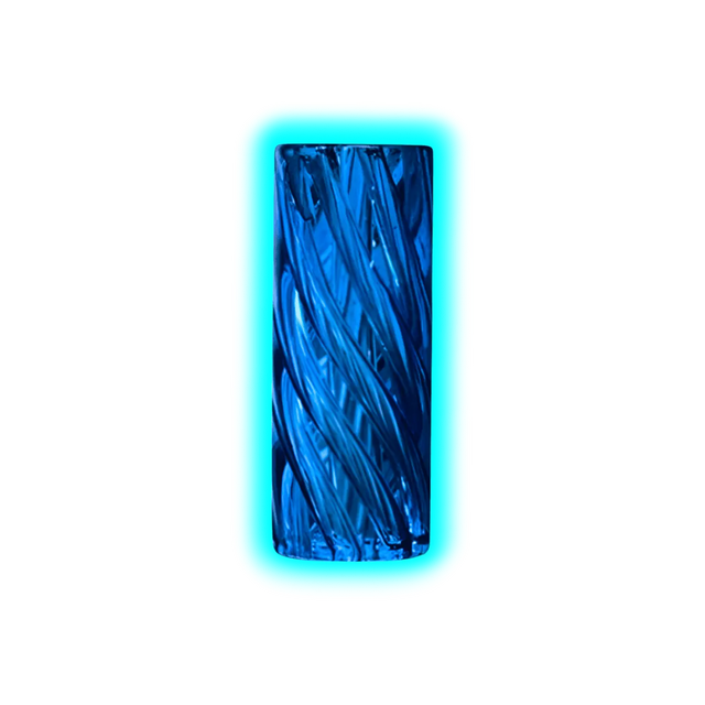 Glass Spiral Filter Blue 10mm