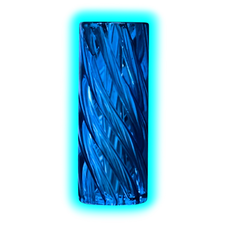 Glass Spiral Filter Blue 10mm