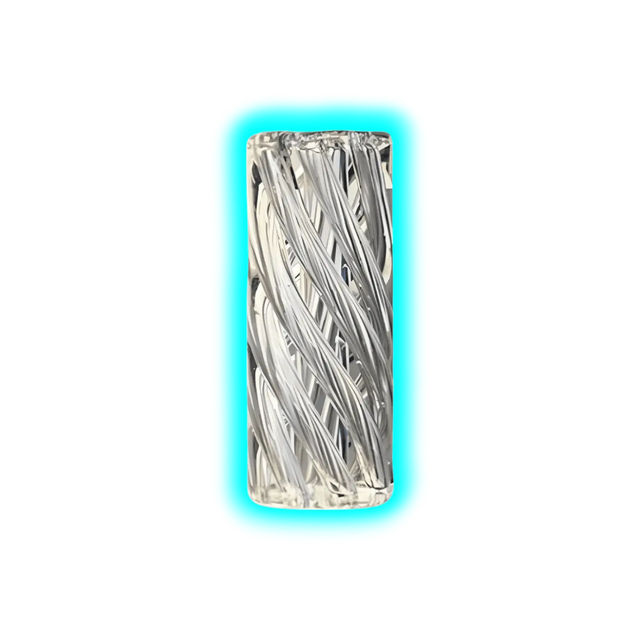 Glass Spiral Filter Clear 10mm