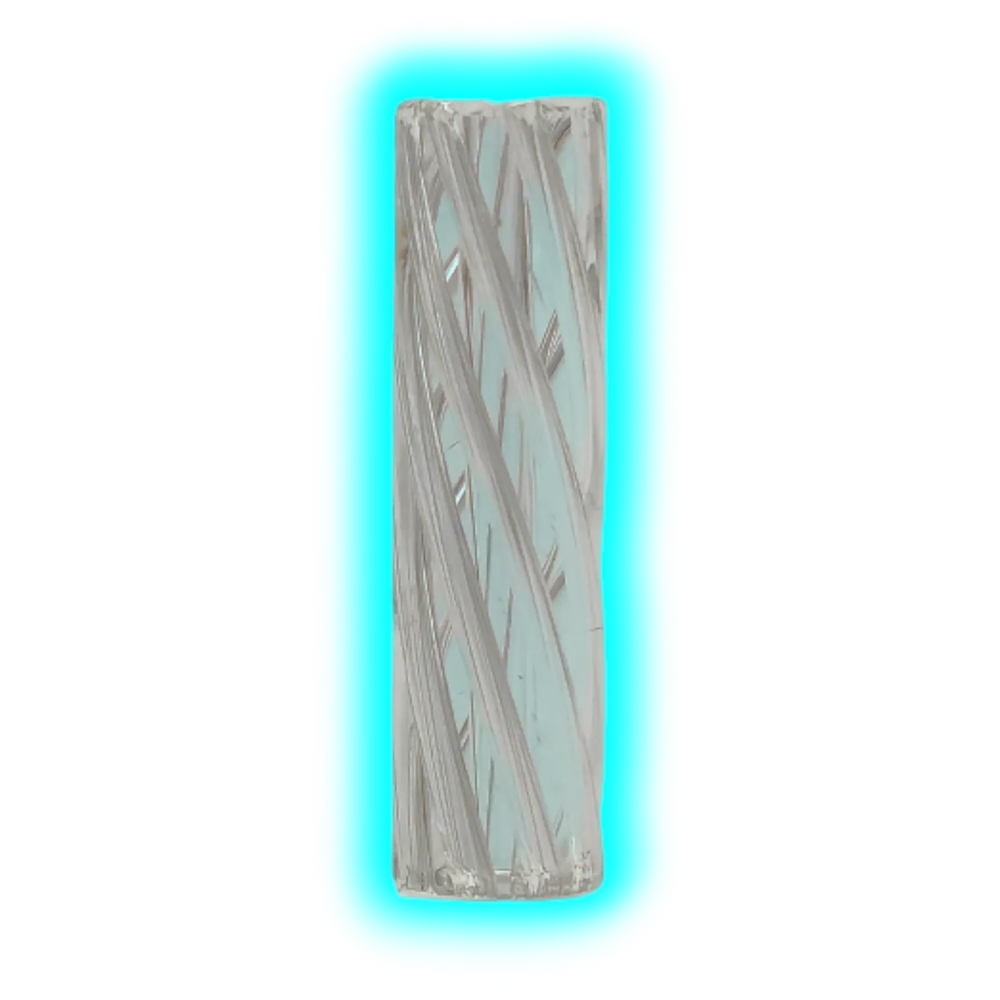 Glass Spiral Filter Clear 8mm (x3)