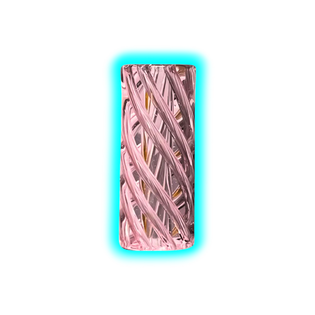 Glass Spiral Filter Pink 10mm