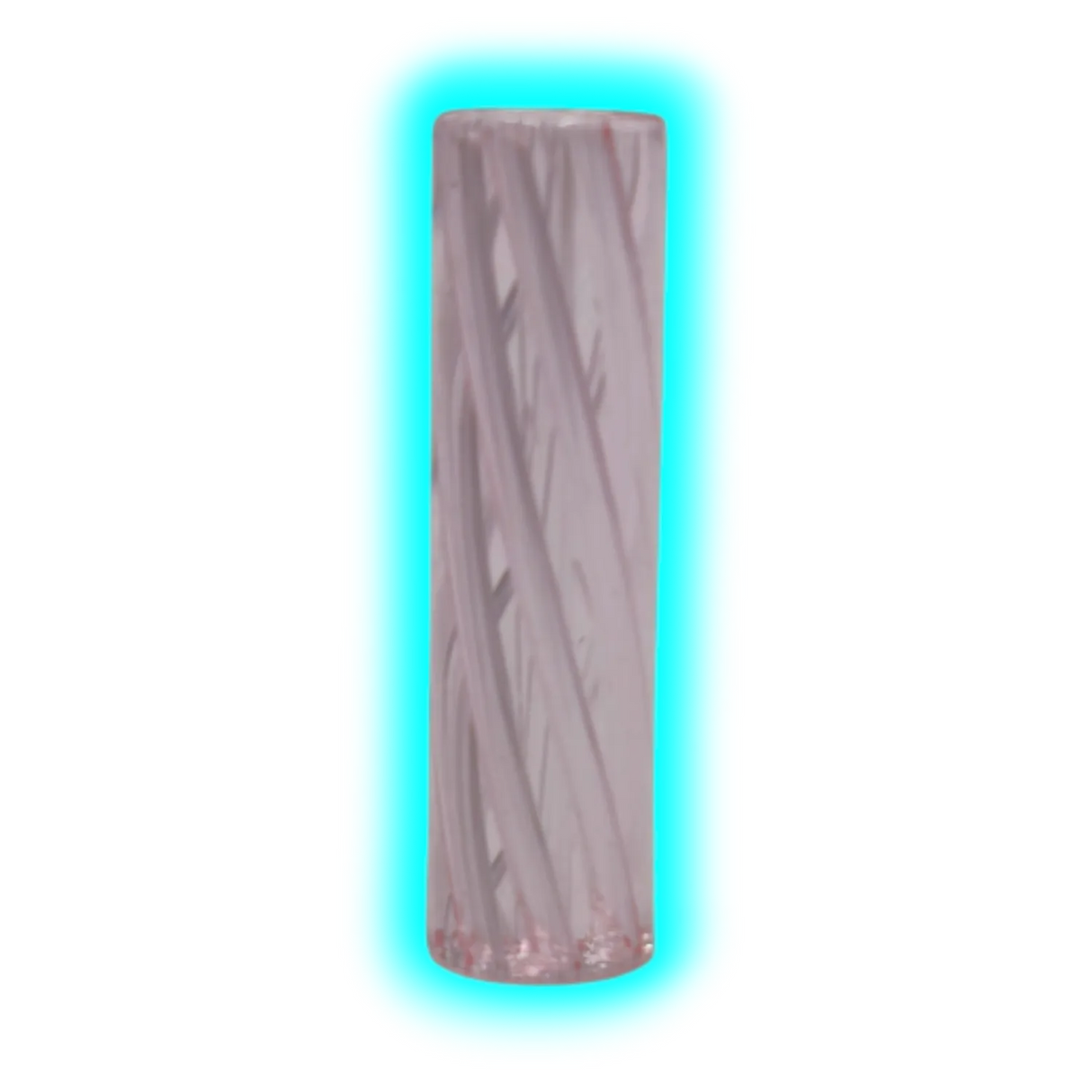 Glass Spiral Filter Pink 8mm (x3)