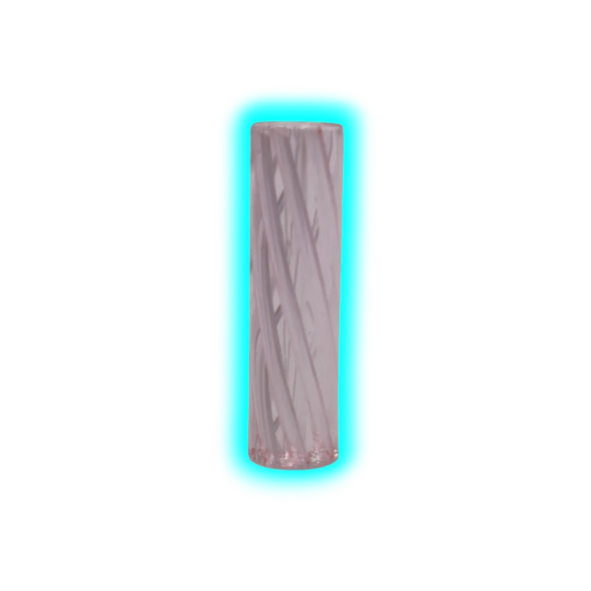 Glass Spiral Filter Pink 8mm (x3)