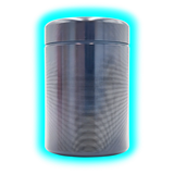 Glass Tip Bathcontainer Black