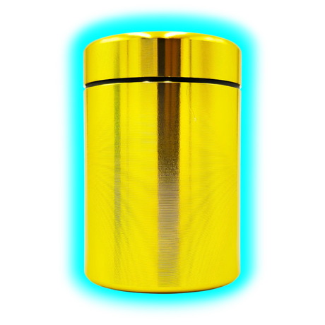 Glass Tip Bathcontainer Golden