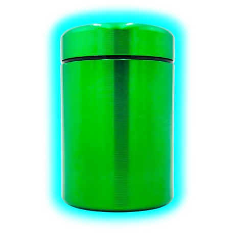 Glass Tip Bathcontainer Green