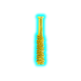 Gold Metal Sniffer Bat Stick 6cm