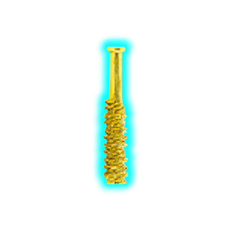 Gold Metal Sniffer Bat Stick 6cm