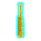 Gold Metal Sniffer Bat Stick 6cm