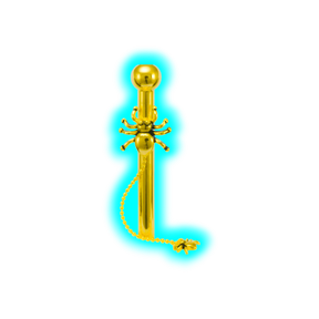 Gold Metal Sniffer Spider 6cm