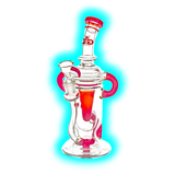 Grace Glass Recycle Bong Pink 24.5cm