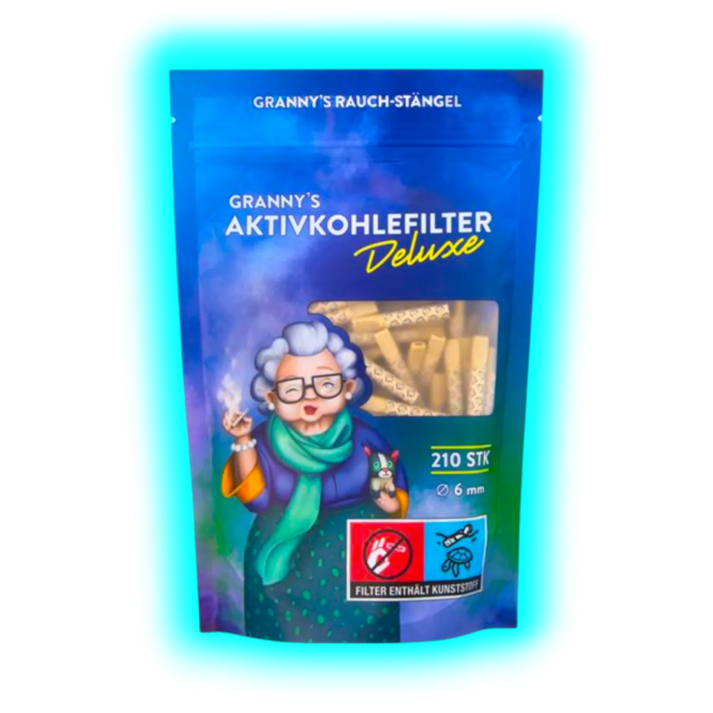 Grannys Aktivkohlefilter Deluxe 6mm 210pcs