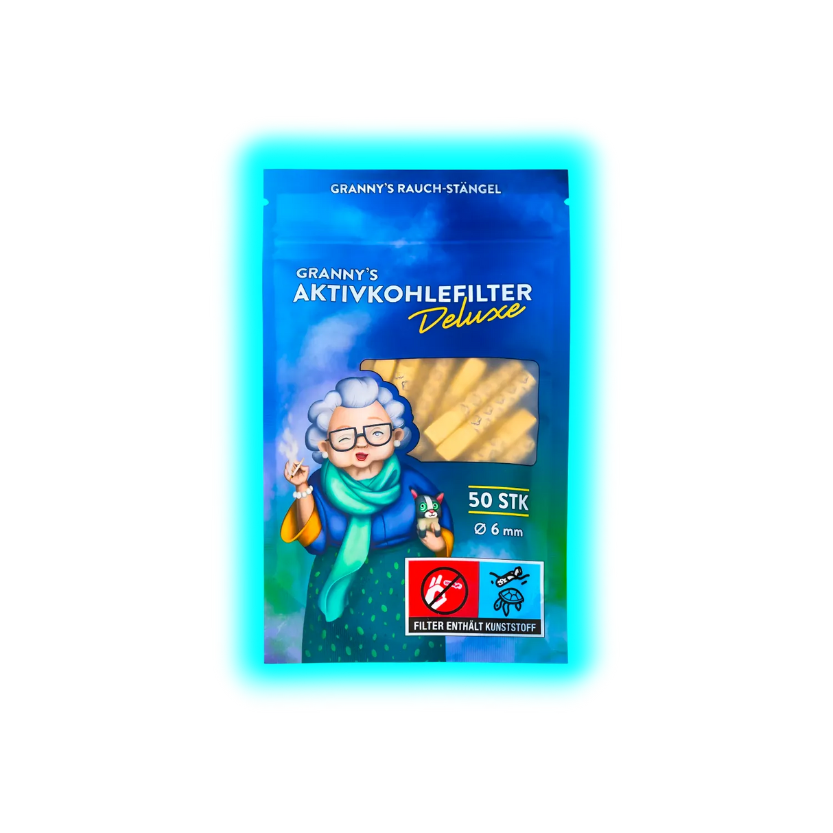 Grannys Aktivkohlefilter Deluxe 6mm 50pcs
