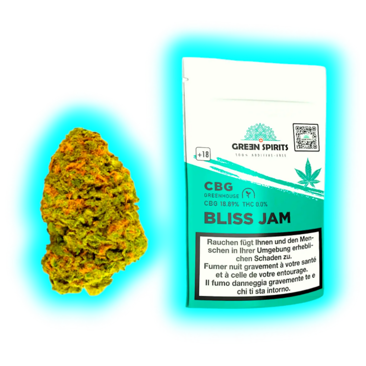 Green Spirits Bliss Jam CBG 6g