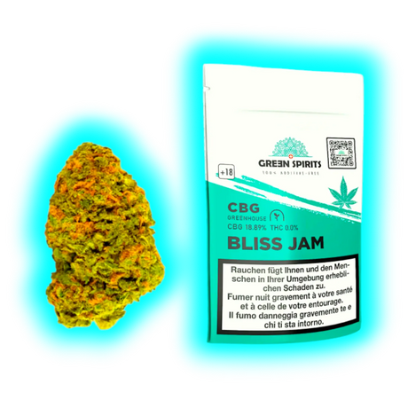 Green Spirits Bliss Jam CBG 6g