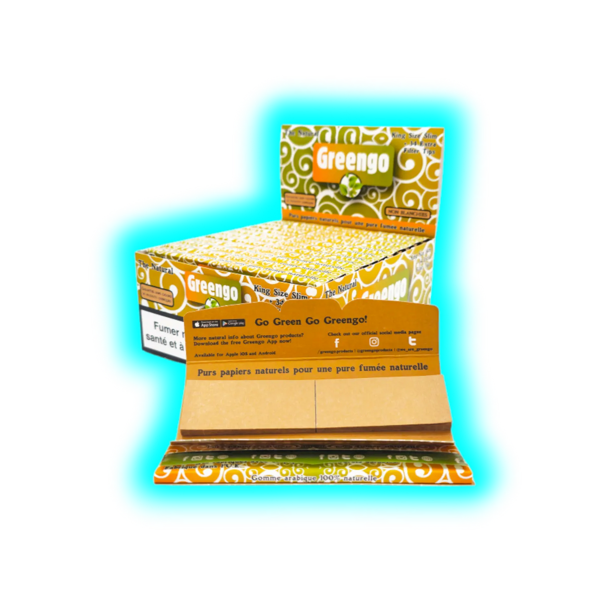 Greengo King Size Slim Box + Filters