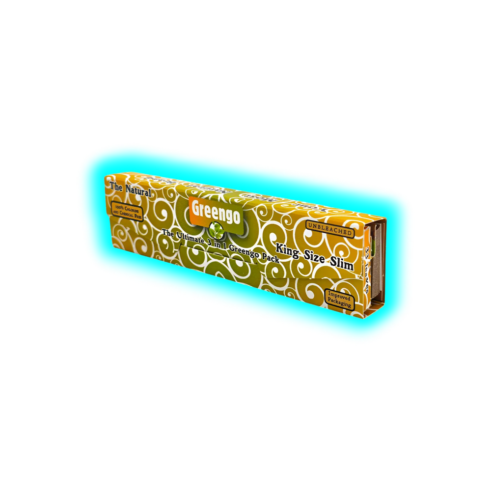 Greengo King Size Slim + Filter + Rollingtray