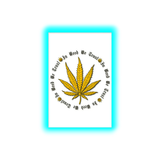 Grip In Weed we Trust 40 x 60