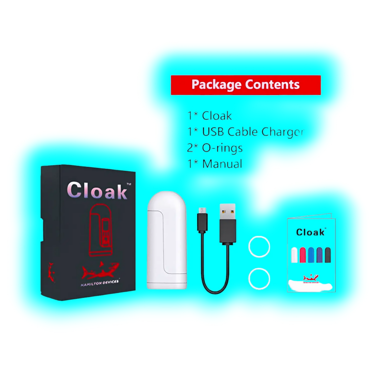 Hamilton Devices Cloak Vape Battery White