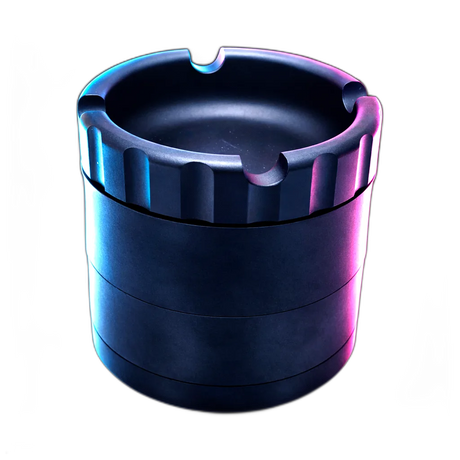 Hammercraft Aluminium Grinder with integrated Ashtray 60mm