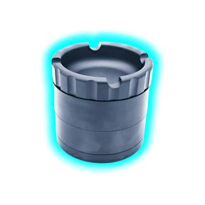 Hammercraft Aluminium Grinder with integrated Ashtray 60mm