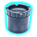 Hammercraft Aluminium Grinder with integrated Ashtray 60mm