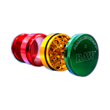 HAMMERCRAFT X RAW Aluminium Grinder L Rasta 4parts 63mm