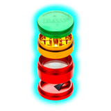 HAMMERCRAFT X RAW Aluminium Grinder M Rasta 4parts 55mm