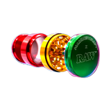 HAMMERCRAFT X RAW Aluminium Grinder S Rasta 4parts 50mm