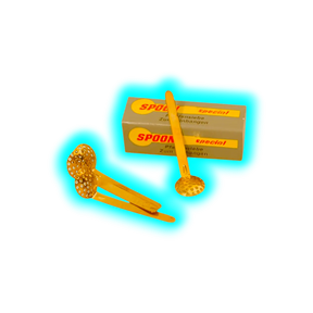 Hanging Spoon 12mm messing 4 Stk