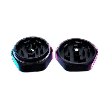 Happease Katana Grinder Black 2Parts 60mm in der Frontansicht