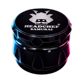Headchef Iridescent Samurai Grinder Black Red 55mm