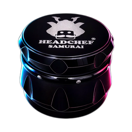 Headchef Iridescent Samurai Grinder Black Red 55mm