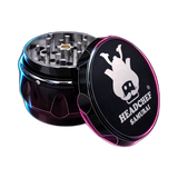 Headchef Iridescent Samurai Grinder Black Red 55mm