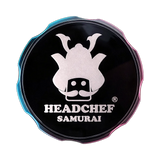 Headchef Iridescent Samurai Grinder Black Red 55mm