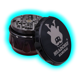 Headchef Iridescent Samurai Grinder Black Red 55mm