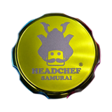 Headchef Iridescent Samurai Grinder Green Lime 55mm