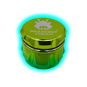 Headchef Iridescent Samurai Grinder Green Lime 55mm