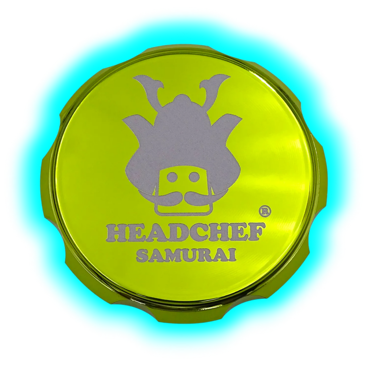 Headchef Iridescent Samurai Grinder Green Lime 55mm