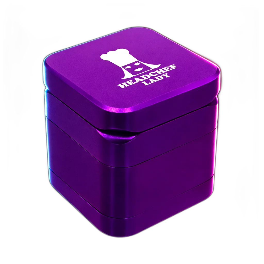 Headchef Lady Cube Grinder Purple