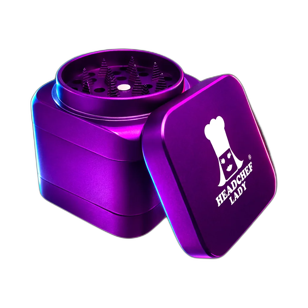 Headchef Lady Cube Grinder Purple
