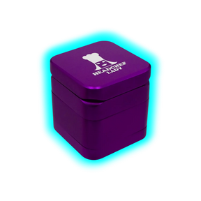 Headchef Lady Cube Grinder Purple