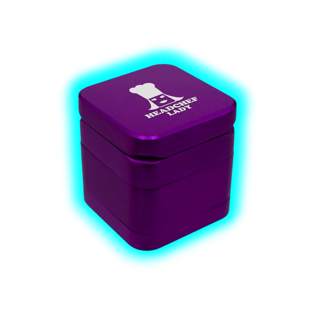 Headchef Lady Cube Grinder Purple