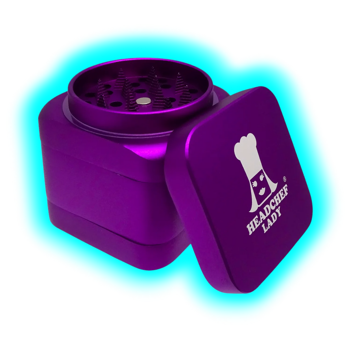 Headchef Lady Cube Grinder Purple