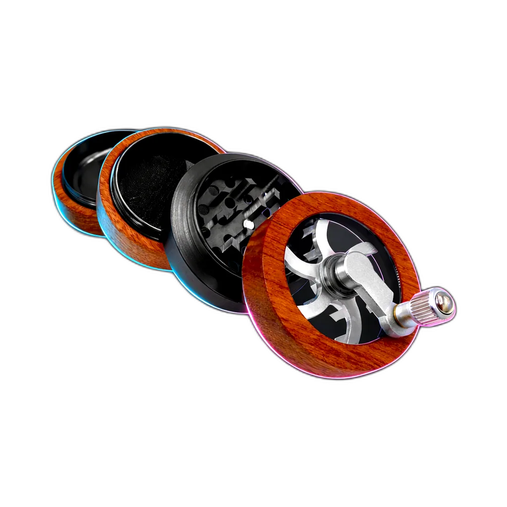 Headchef Woodsman Grinder Black 62mm