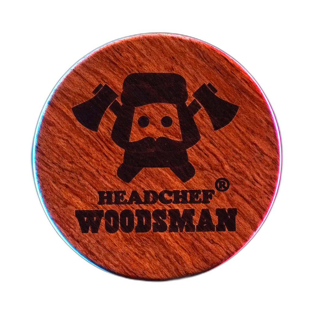 Headchef Woodsman Grinder Black 62mm