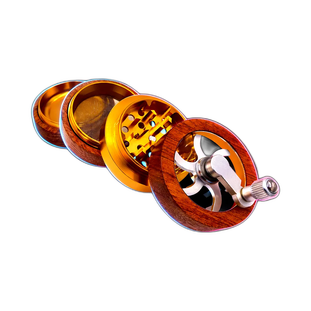 Headchef Woodsman Grinder Gold 62mm